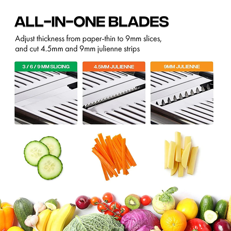 Mandoline Slicer Stainless Steel Vegetable