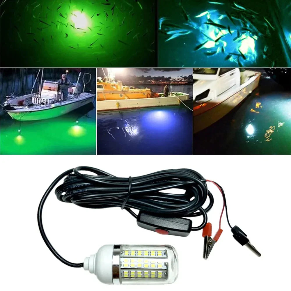 Lampe de pêche à LED 12 V 100 W