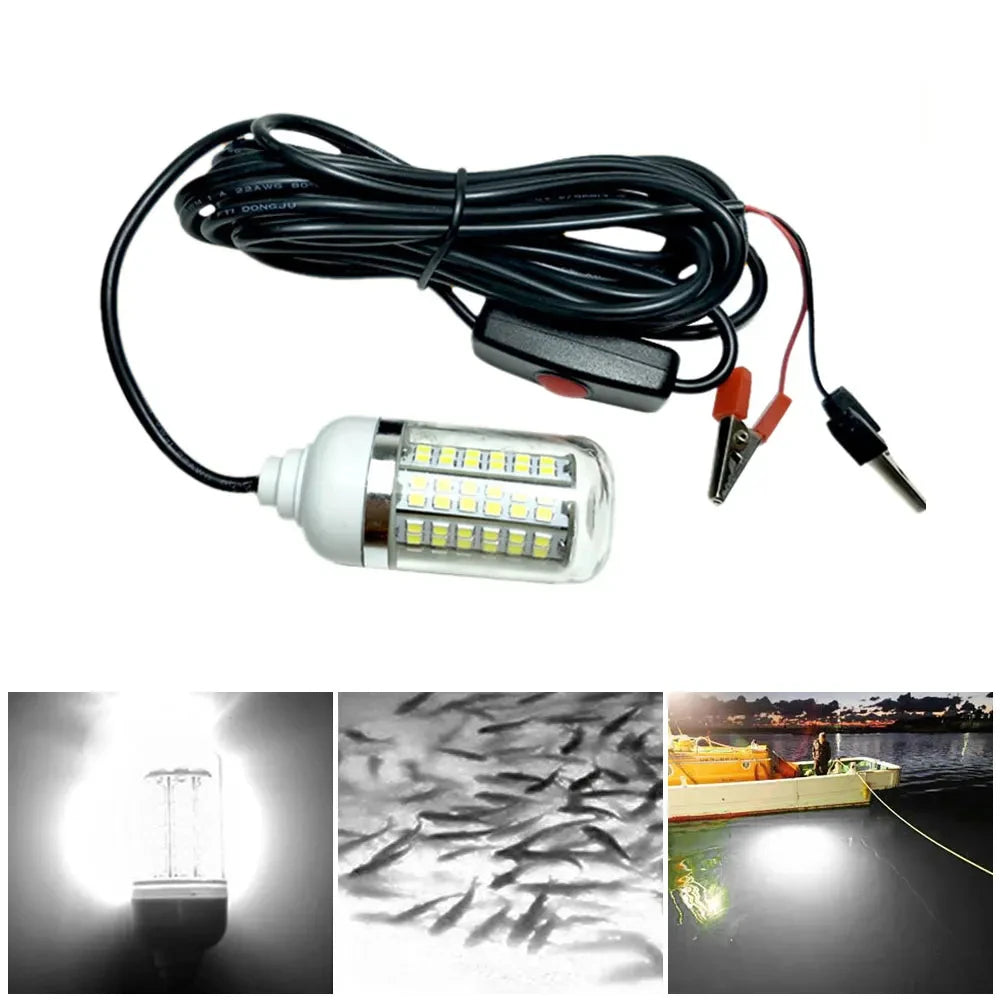 Lampe de pêche à LED 12 V 100 W