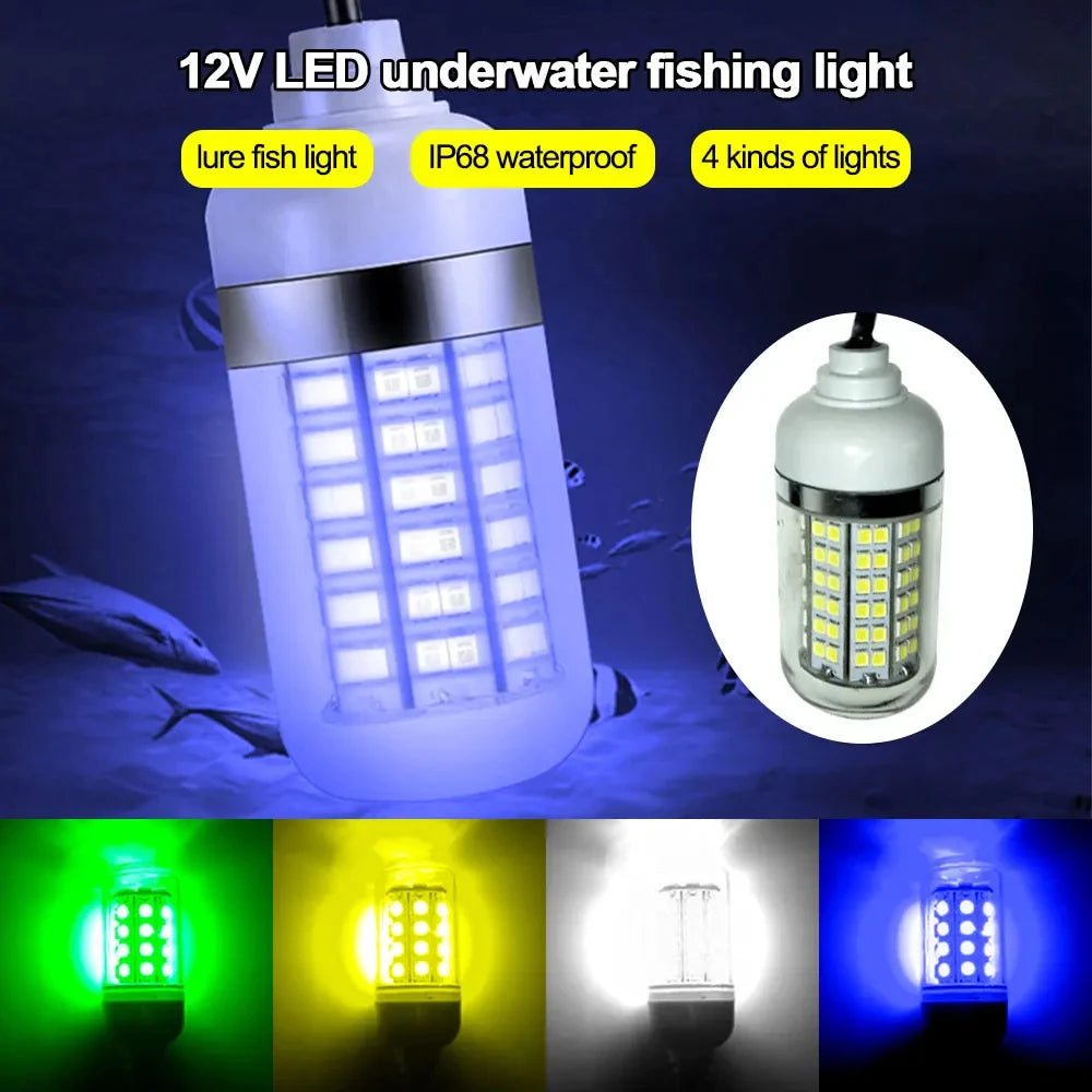 Lampe de pêche à LED 12 V 100 W